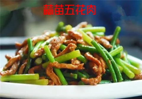 蒜苗炒肉的做法介绍及蒜苗炒鸡蛋火腿怎么做